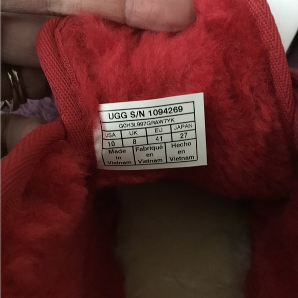 NWT Ugg Australia Neumel Red Suede Chukka Booties - Picture 9 of 14